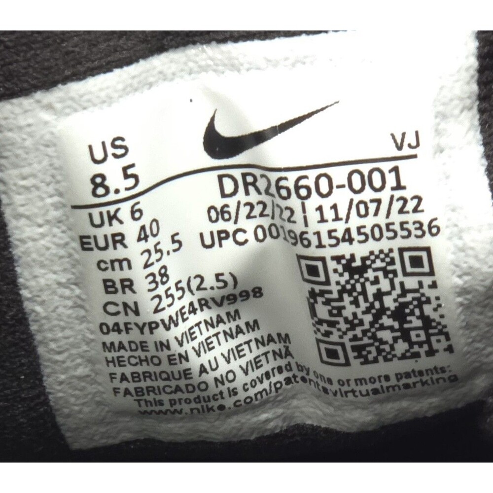 Nike ZoomX Invincible Run FK 3 Black White DR2660-001 Women's Size 8.5 - Picture 7 of 7
